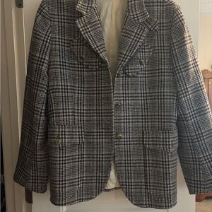 Vintage Belstaff Aviator tweed women’s blazer